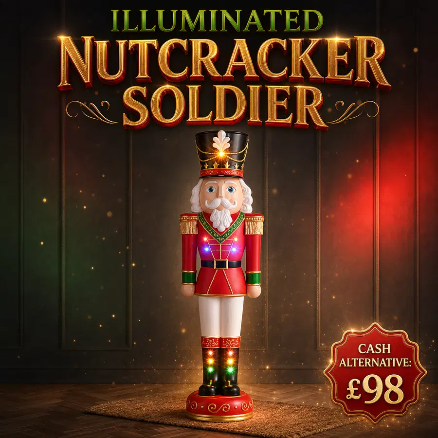 ILLUMINATED NUTCRACKER SOLDIER