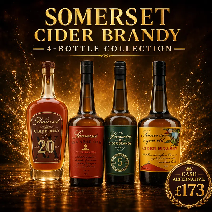 SOMERSET CIDER BRANDY 4-BOTTLE COLLECTION