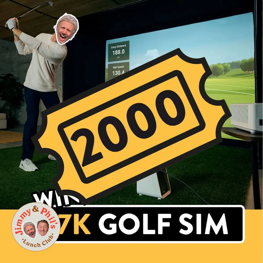 WIN 2000 TICKETS INTO £7K GOLF SIMULATOR (#17) #2