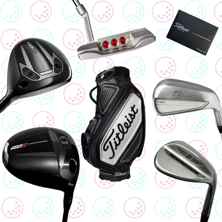 WIN 2026 TITLEIST GTS £3k MEGA BUNDLE #16