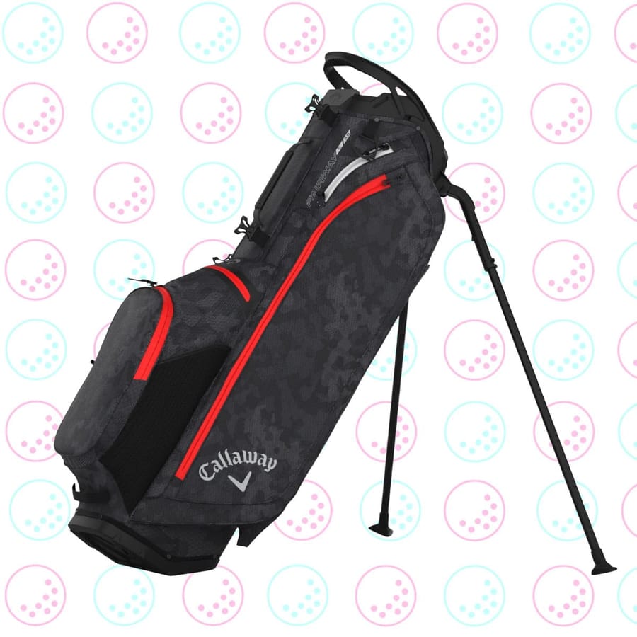 WIN CALLAWAY FAIRWAY C HD GRAPHITE CAMO STAND BAG #1