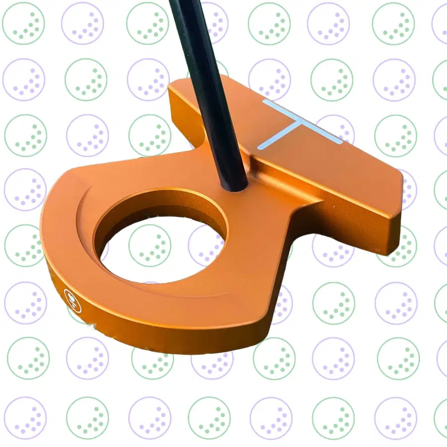 WIN CUSTOM L.A.B DF3 ORANGE PUTTER – HALLOWEEN EDIT #1