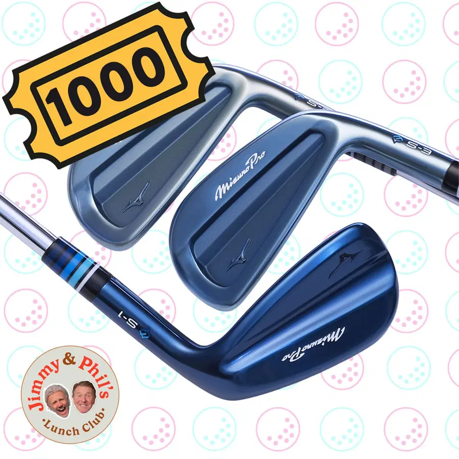 WIN 1000 TICKETS INTO MIZUNO PRO ICEBERG IRONS (#3) #1