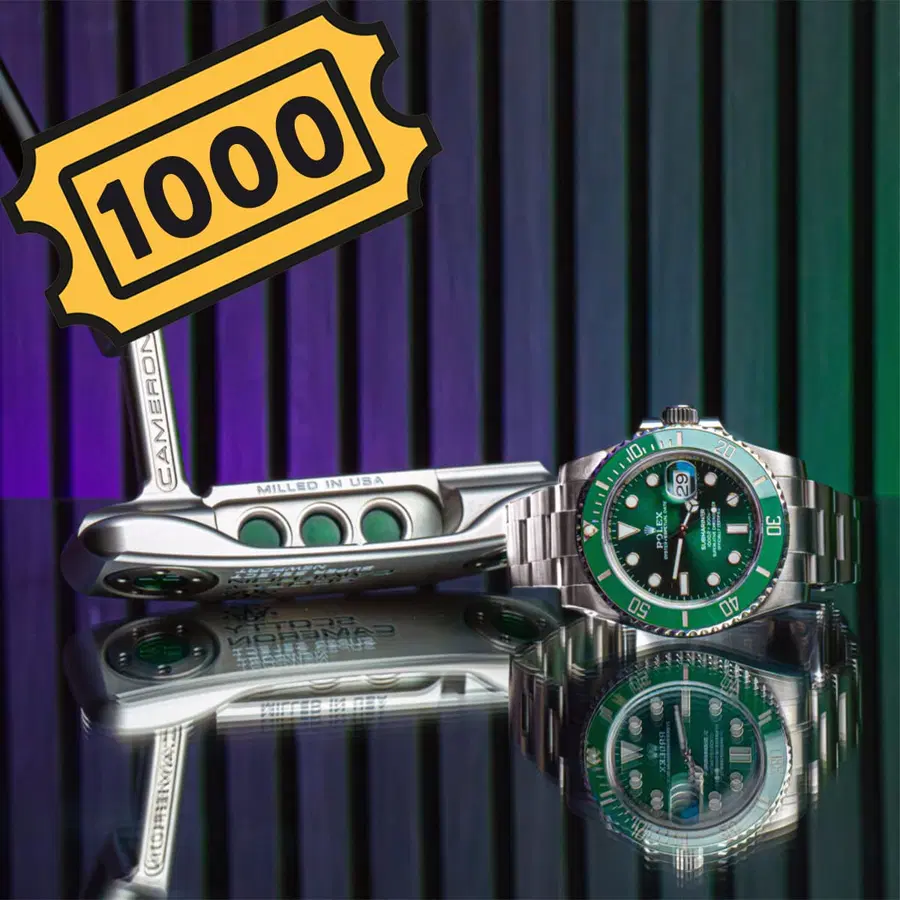 WIN 1000 TICKETS INTO ROLEX HULK COMP #4