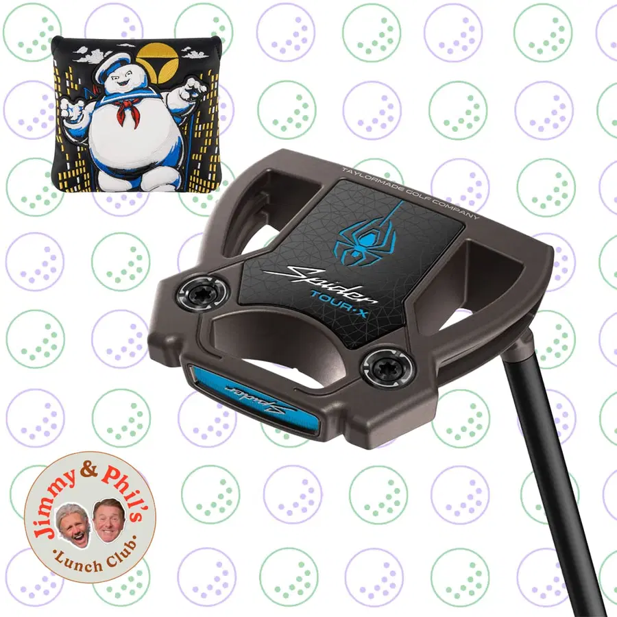 WIN 2026 TAYLORMADE SPIDER TOUR X TORCHED PUTTER W/LTD EDITION GHOSTBUSTERS HEADCOVER #2