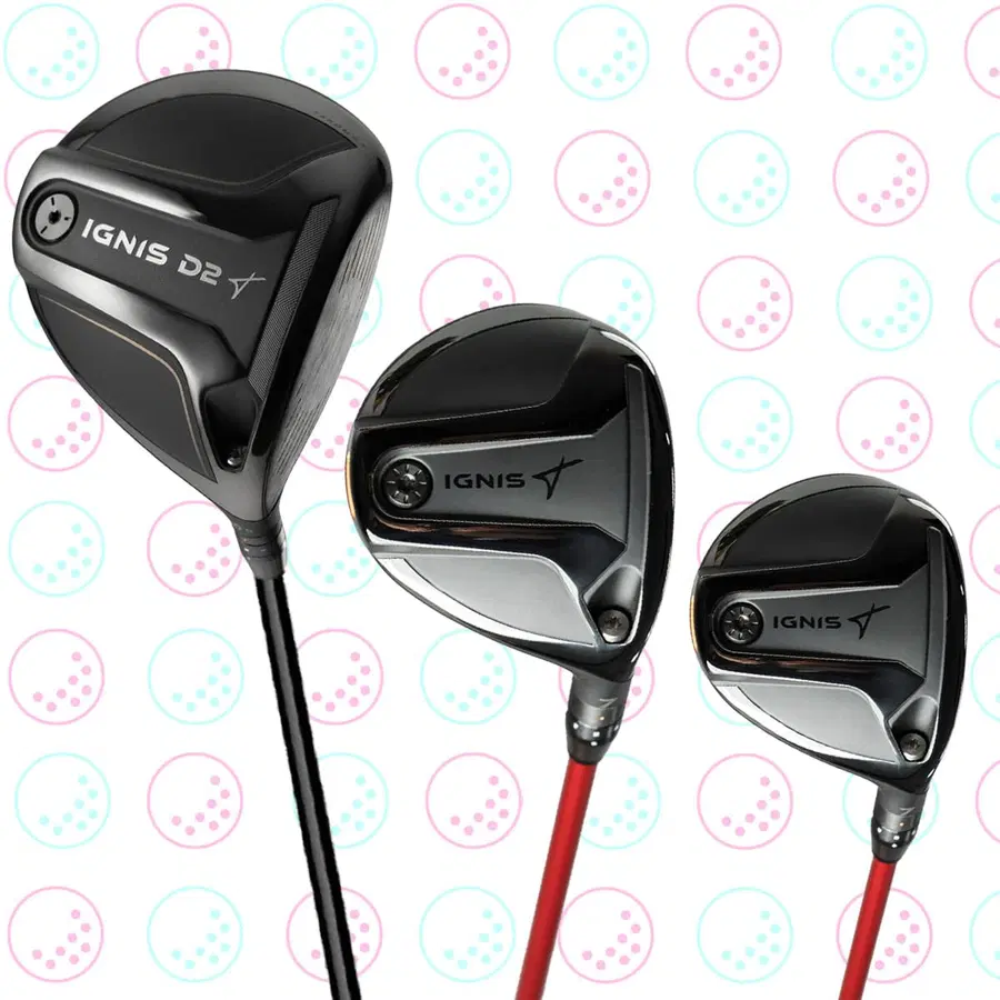WIN TAKOMO IGNIS D2 WOODS BUNDLE (DRIVER,FAIRWAY & FAIRWAY) #1