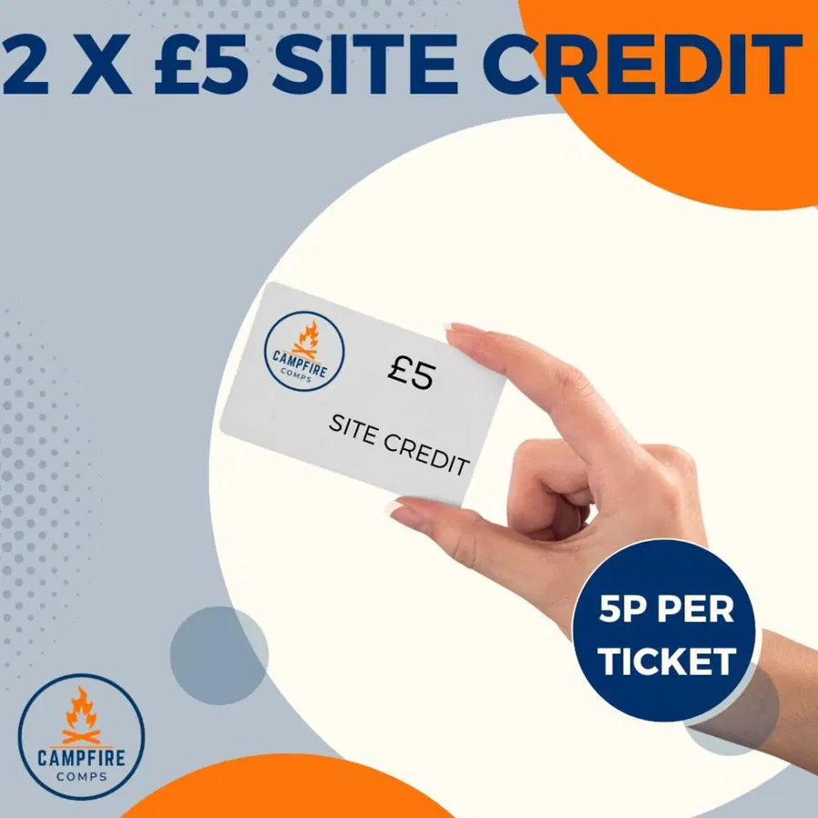 2 £5 Site Credit