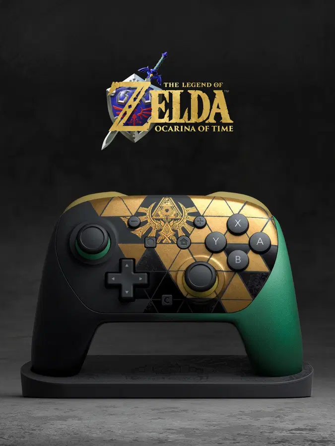 Nintendo Switch 2 PRO Controller The Legend of Zelda 40th Anniversary Edition