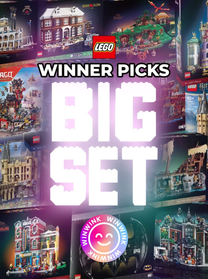 LEGO – THE BIG SET! WINNER PICKS A SET