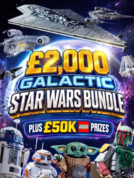 LEGO Galactic STAR WARS £2K Bundle! £50,000 LEGO Instant Wins