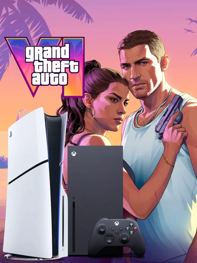 10p GTA VI PlayStation 5 or XBOX Series X BUNDLE