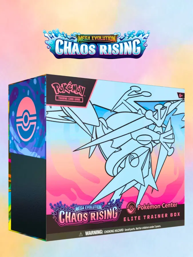 Pokémon Center CHAOS RISING Elite Trainer Box