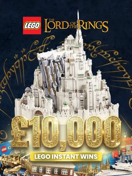 LEGO LOTR Minas Tirith! £10,000 LEGO Prizes