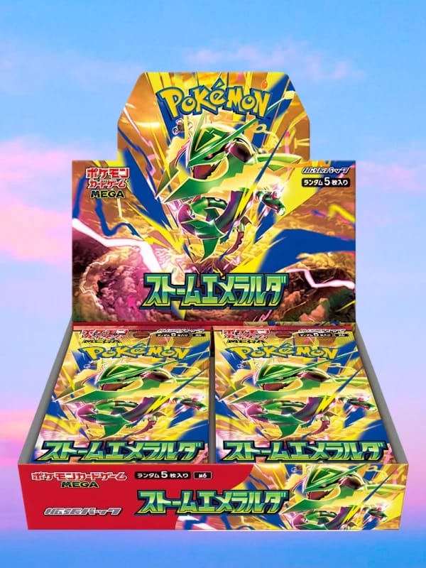 NEW Pokémon Japanese STORM EMERALDA Booster Box