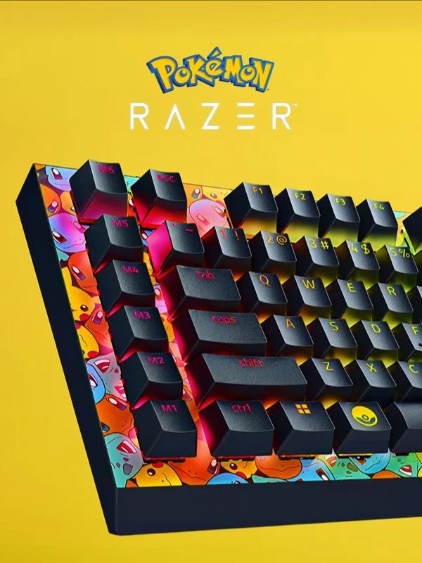 RAZER Blackwidow V4 X Pokémon Gaming Keyboard