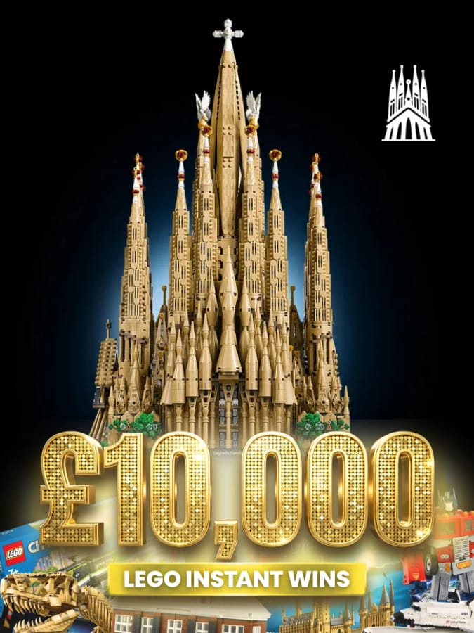 NEW LEGO Sagrada Família! £10,000 LEGO Prizes