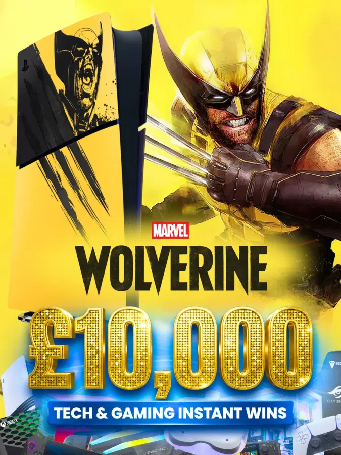 NEW! PS5 WOLVERINE LIMITED EDITION! £10,000 Gaming Prizes