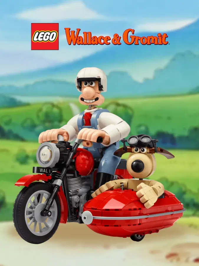 NEW! LEGO Wallace & Gromit