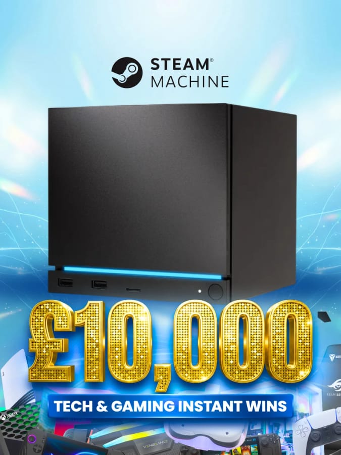 NEW! STEAM Machine 2TB! £10,000 Gaming Prizes