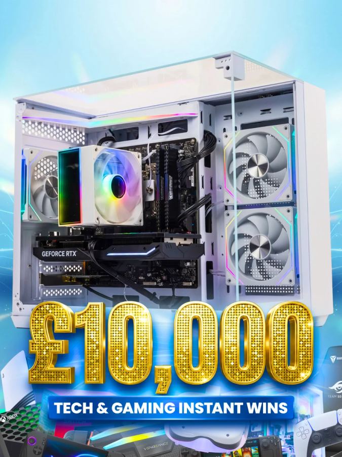 RTX 5070TI RYZEN GAMING PC! £10,000 Gaming Prizes