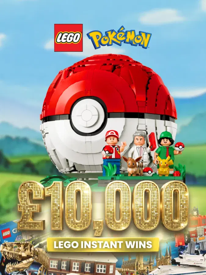 NEW LEGO Poké Ball! £10,000 LEGO Prizes