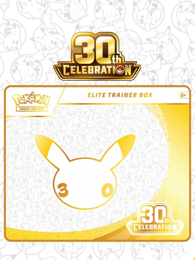 Pokémon 30TH CELEBRATION Elite Trainer Box