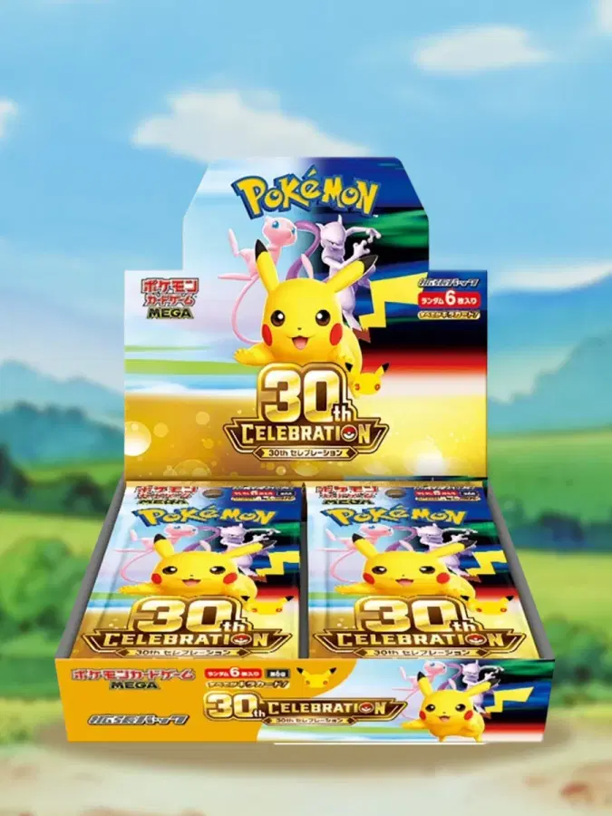 Pokémon Japanese 30TH CELEBRATION Booster Box