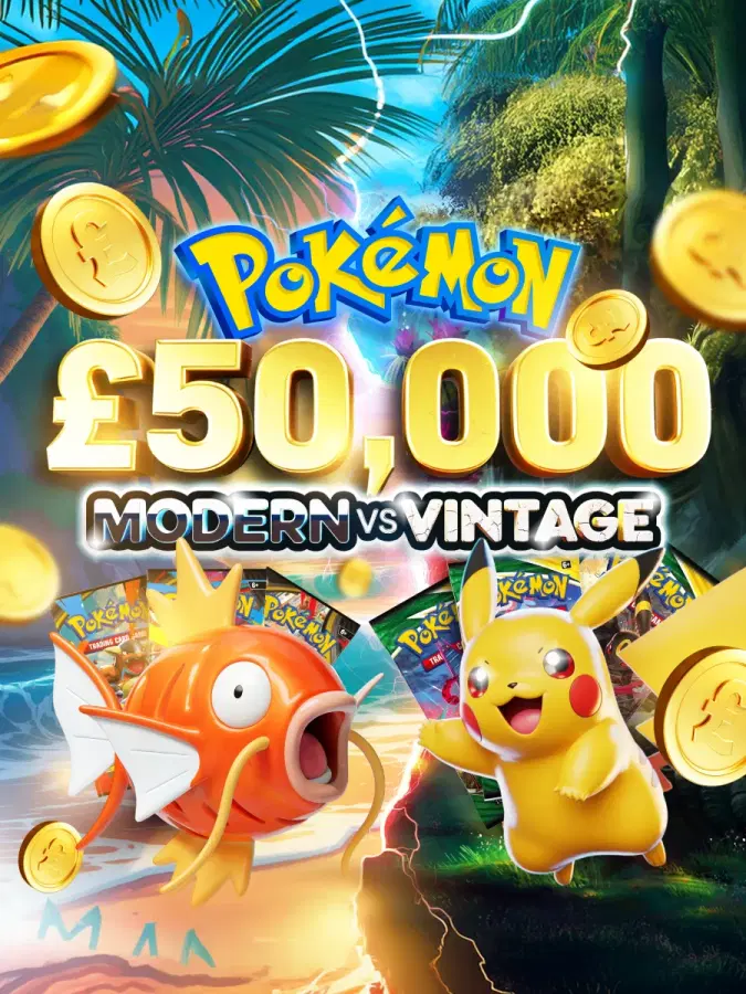 Pokémon EVERY TICKET WINS! £50,000 MODERN vs VINTAGE!