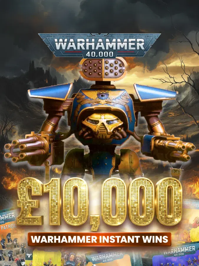 Warhammer £1000 Army YOUR CHOICE! £10,000 Warhammer Prizes