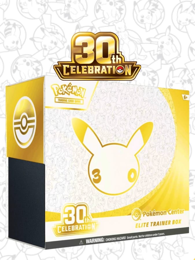 Pokémon Center 30TH CELEBRATION Elite Trainer Box Pre-Order