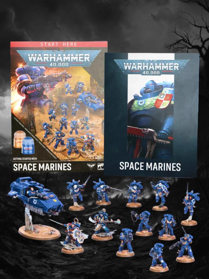 Warhammer 40K GETTING STARTED Space Marines