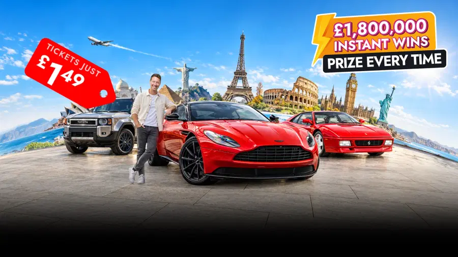 Time's Nearly Up! Explore This World of Prizes and Instantly Win Every Time for £1.49!