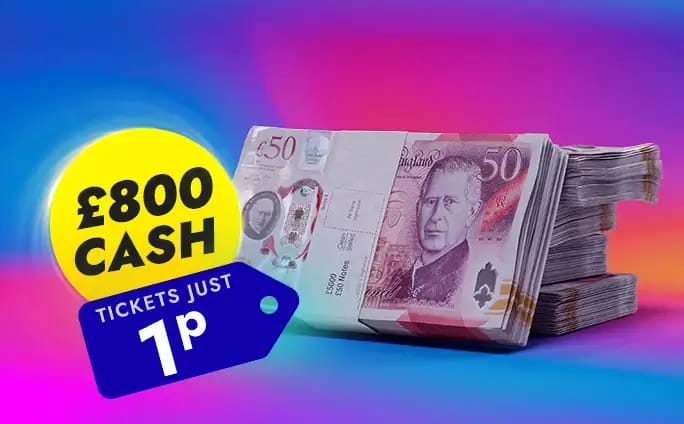 £800 Cash