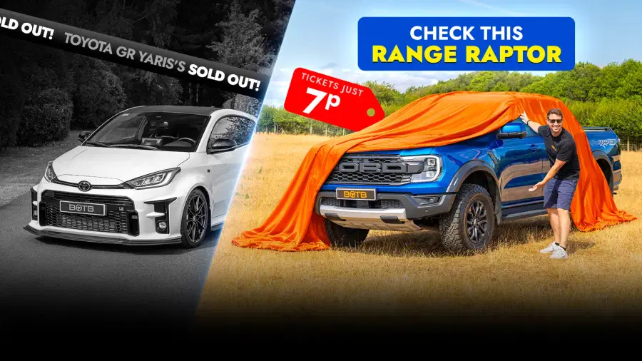 Fresh Drop! Built To Go Anywhere - Win This £46k Ford Ranger Raptor For Just 7p