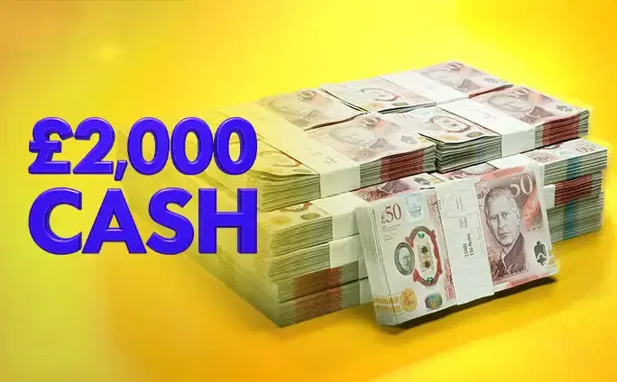 £2,000 Cash