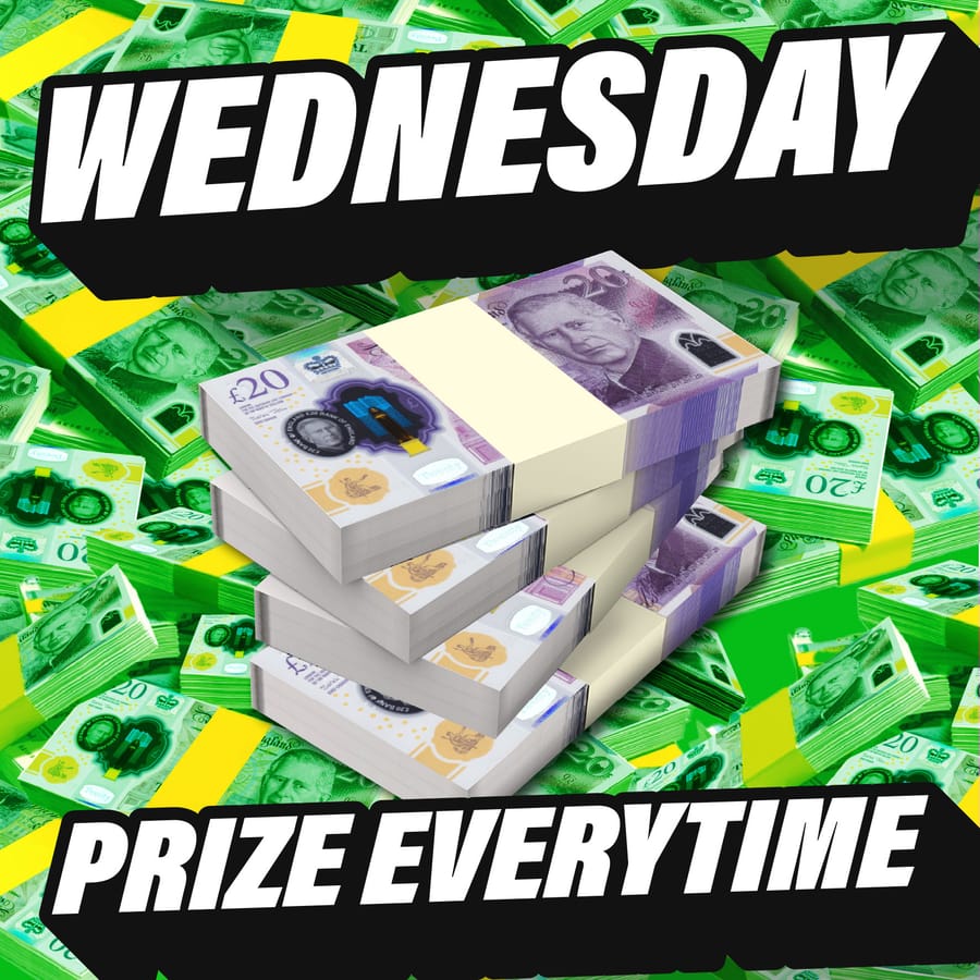 Win A Prize Every Time *Daily Edition Wednesday*