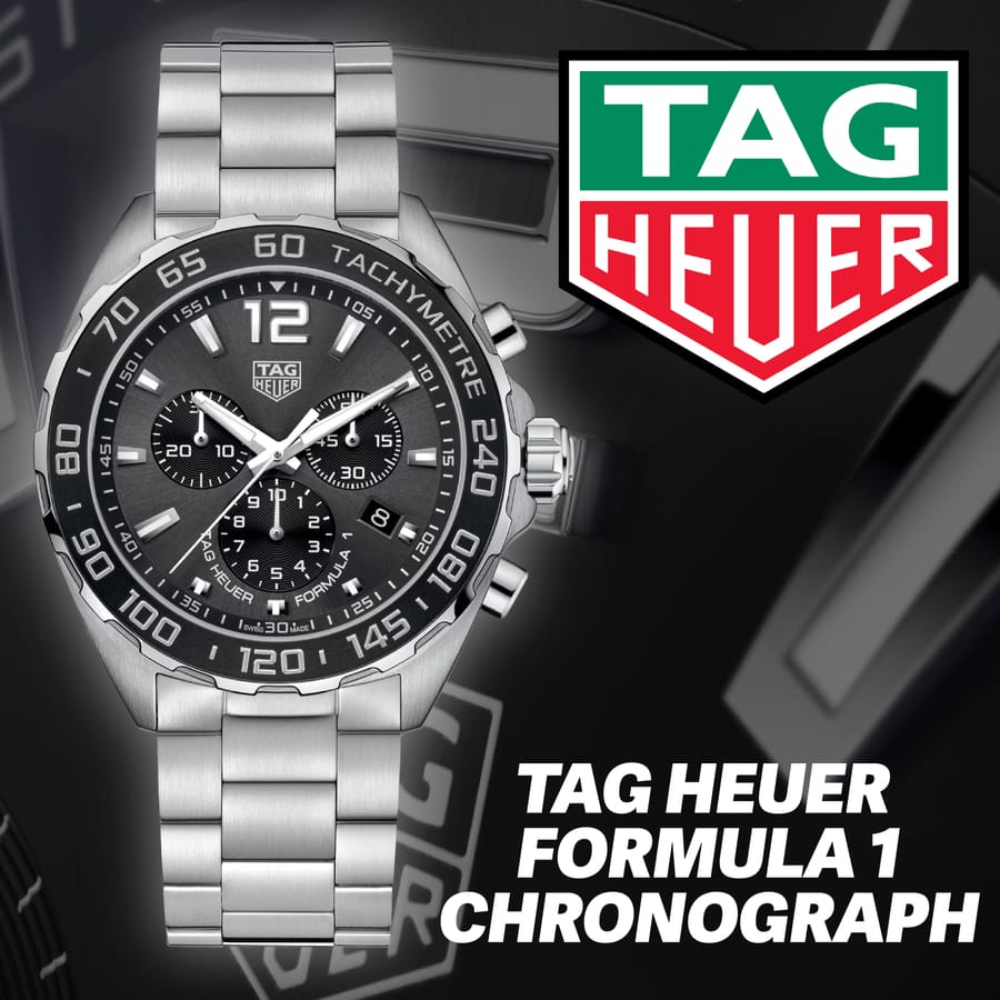 Win This TAG Heuer Formula 1 Chronograph!
