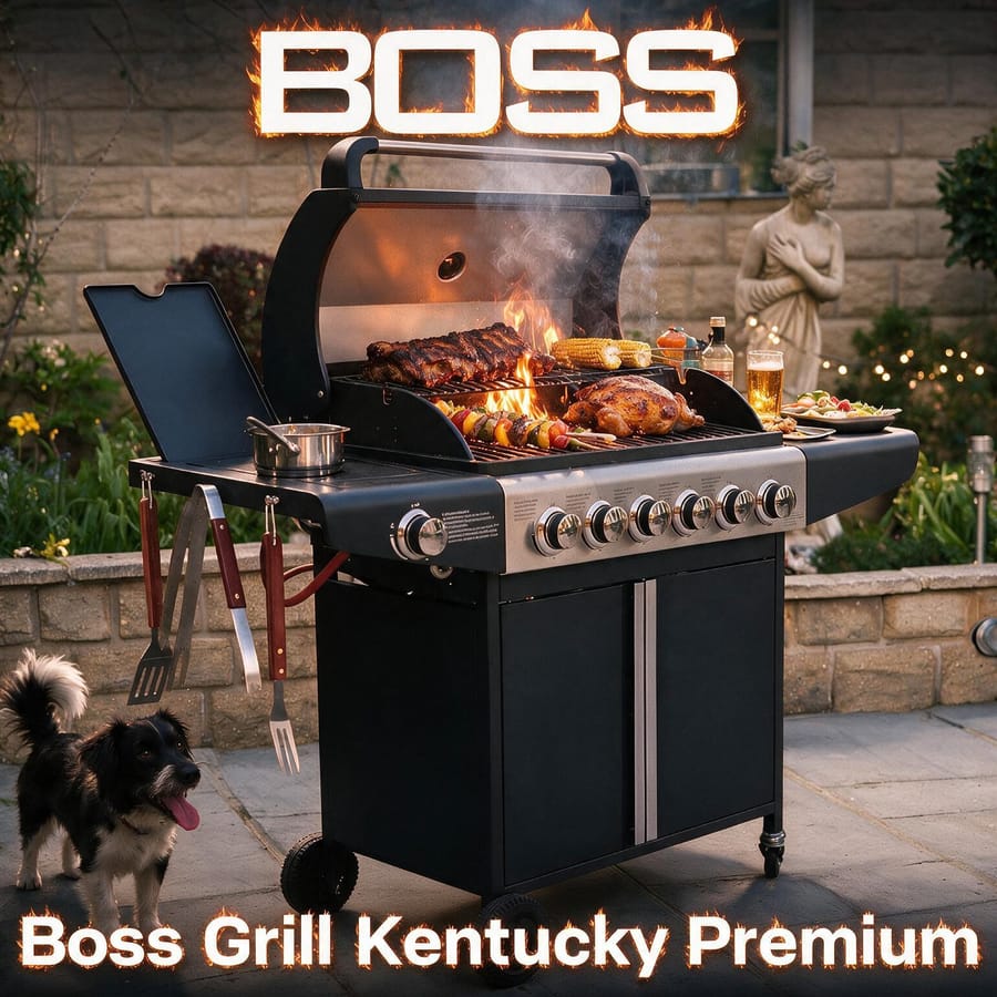Win This Boss Grill Kentucky Premium BBQ!