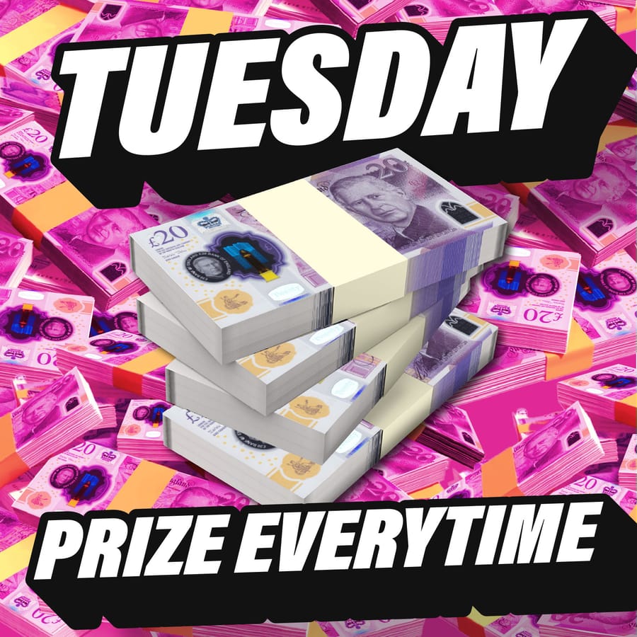 Win A Prize Every Time *Daily Edition Tuesday*