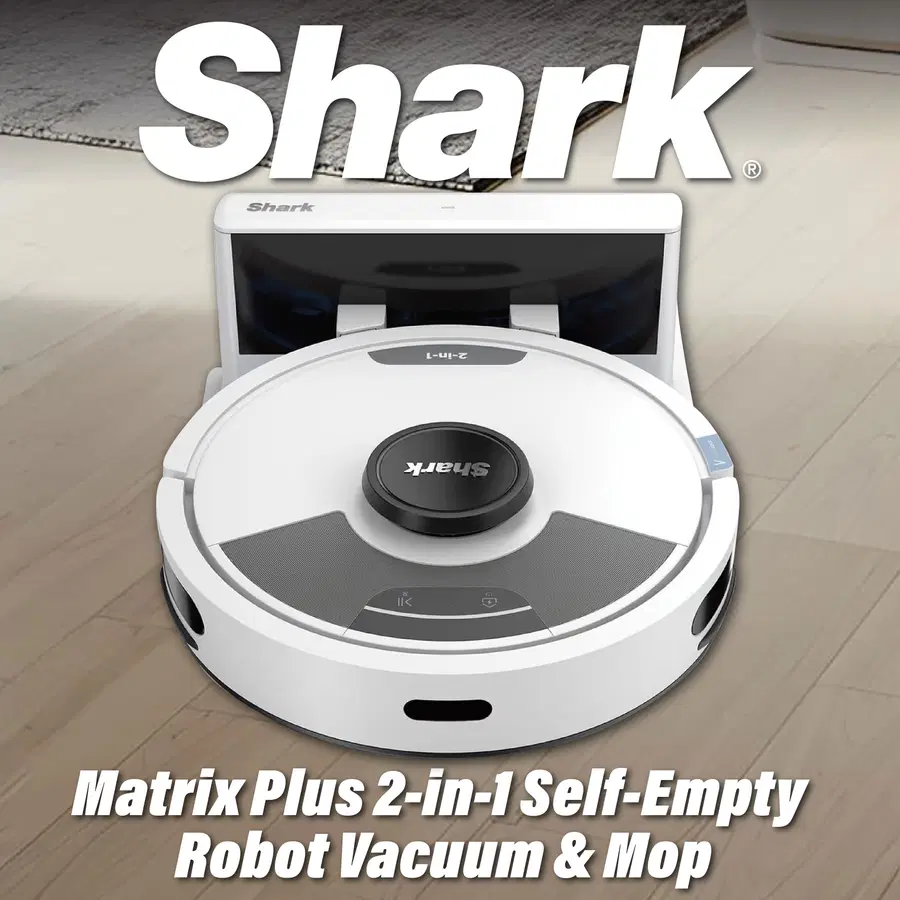 Win This Shark Matrix Plus 2-in-1 Self-Empty Robot Vacuum and Mop!