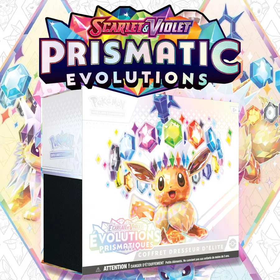 Win This Pokémon Prismatic Evolutions Elite Trainer Box!