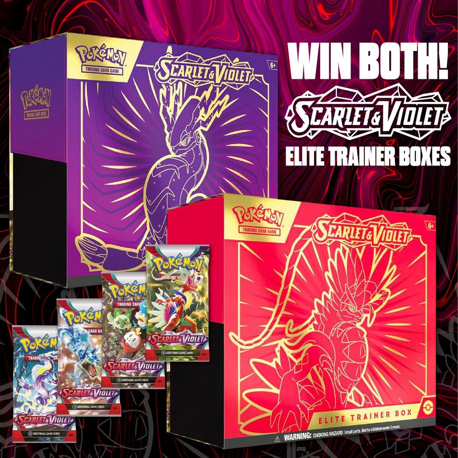 Win This Pokemon Scarlet & Violet Elite Trainer Bundle!