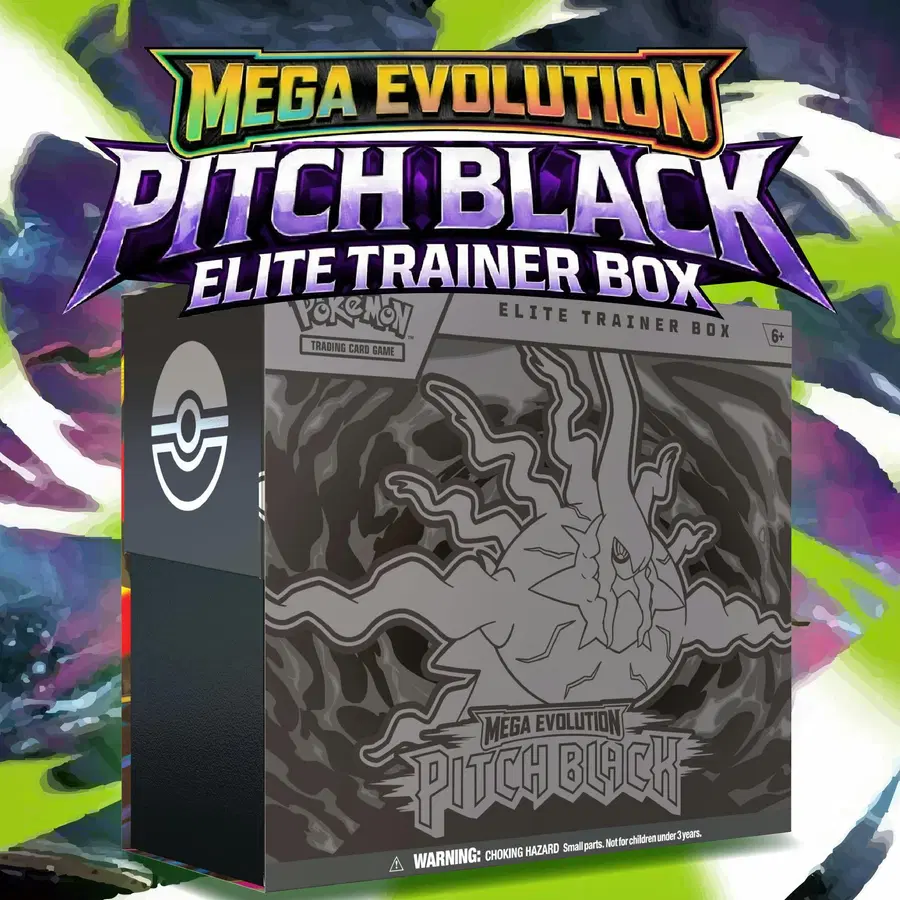 Win This Pokémon Mega Evolution Pitch Black Elite Trainer Box!