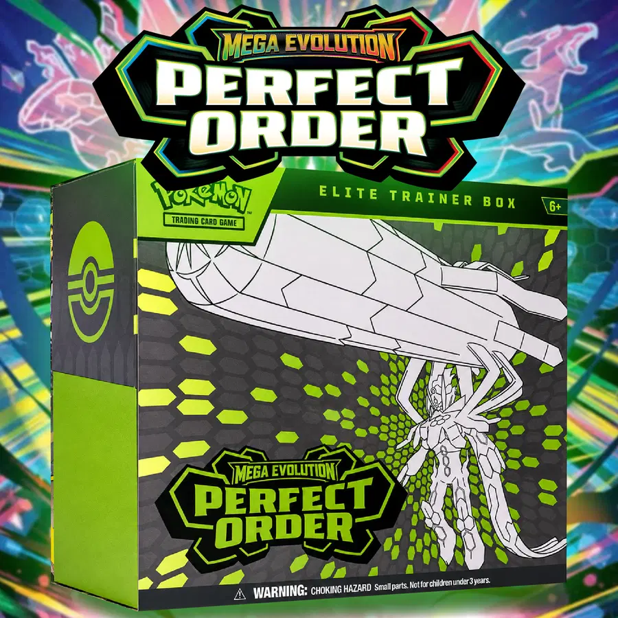 Win This Pokémon Mega Evolution Perfect Order Elite Trainer Box!