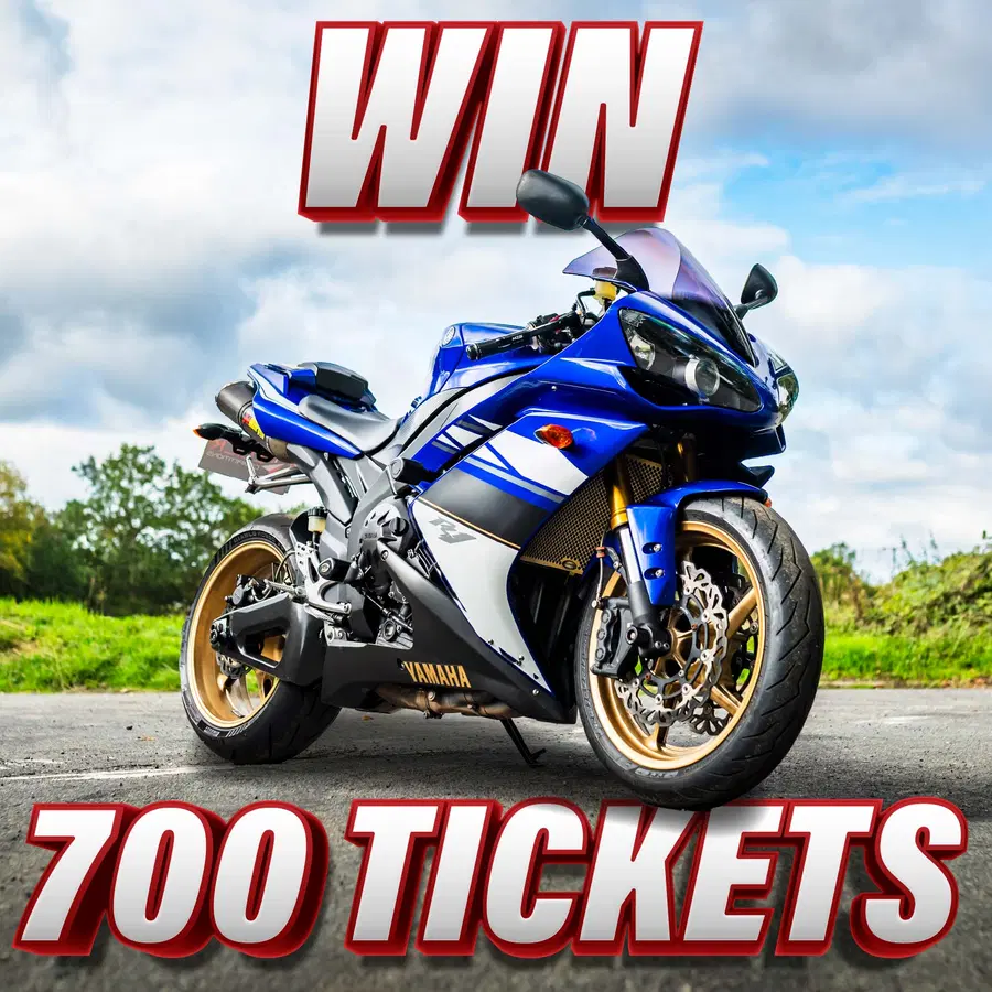 Win 700 Tickets into the Yamaha YZF R1 Competition!