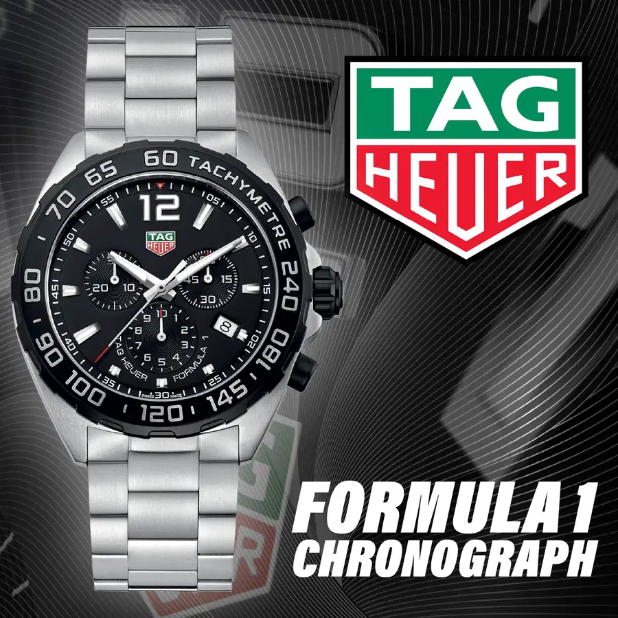 Win This TAG Heuer Formula 1 Chronograph!