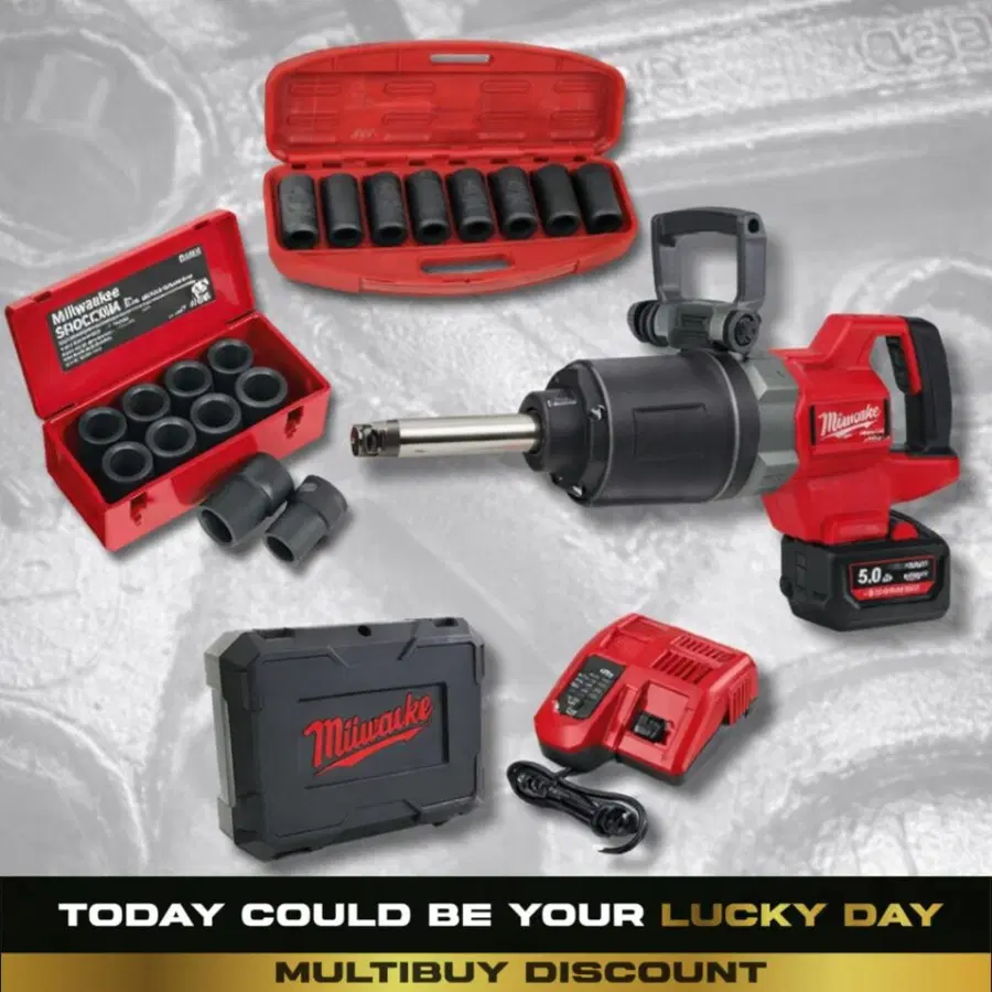 Heavy Duty Impact Wrench Set #25
