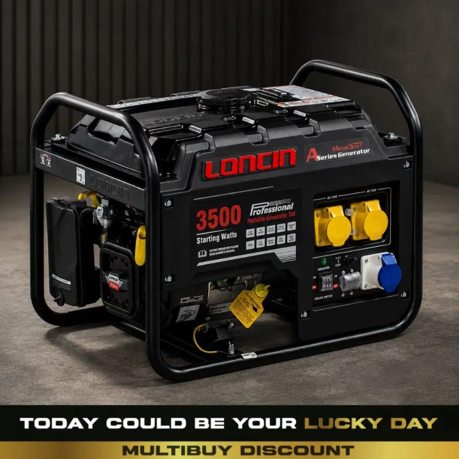 Loncin LC3500 A Petrol Generator #10