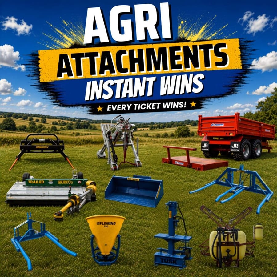 Agri Attachment Instant Wins – Every Ticket Wins!
