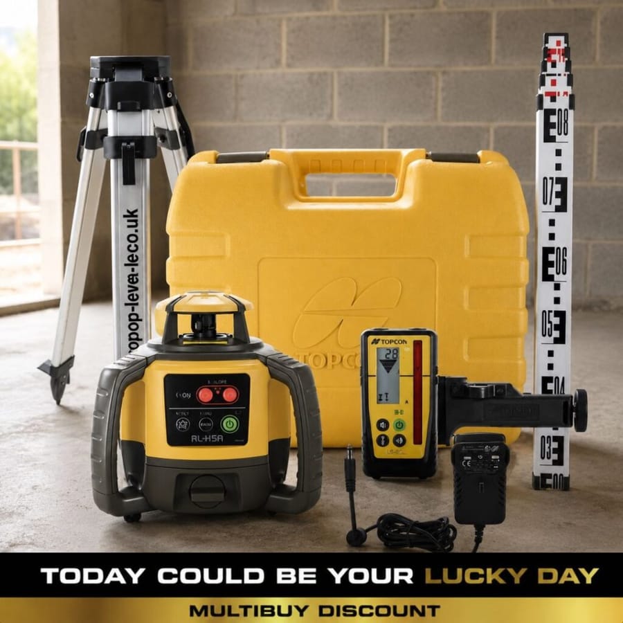 Topcon RL-H5A Rotating Laser Level Kit #20